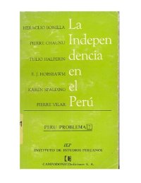 cover of the book La independencia en el Peru