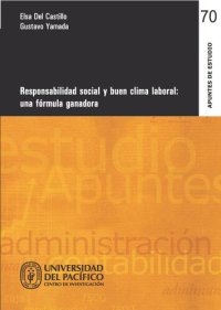 cover of the book Responsabilidad social y buen clima laboral: una fórmula ganadora