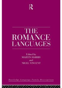 cover of the book The Romance Languages