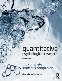 cover of the book Quantitative psychological research the complete student's companion