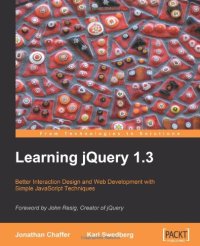 cover of the book Learning jQuery 1.3