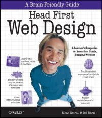 cover of the book Head First Web Design