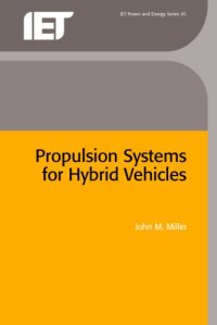 cover of the book Propulsion Systems for Hybrid Vehicles