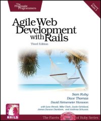 cover of the book Agile Web Development with Rails, Third Edition