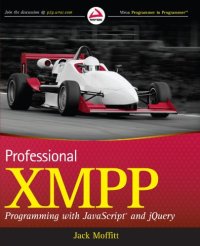 cover of the book Professional XMPP Programming with JavaScript and jQuery