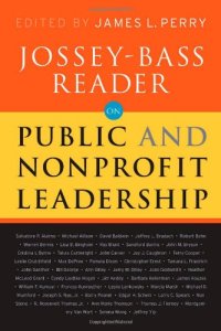 cover of the book The Jossey-Bass Reader on Nonprofit and Public Leadership