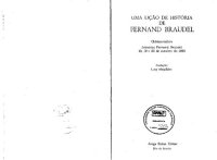 cover of the book Uma Lição de História de Fernand Braudel