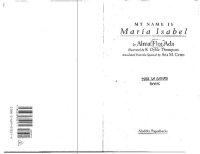 cover of the book My Name Is Maria Isabel