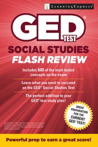 cover of the book GED Test Social Studies Flash Review