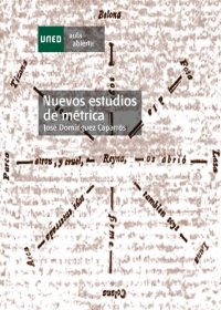 cover of the book Nuevos estudios de métrica