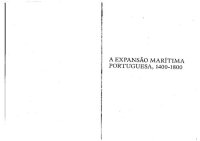 cover of the book A Expansão Marítima Portuguesa, 1400-1800