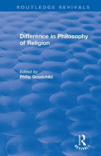 cover of the book Difference in Philosophy of Religion