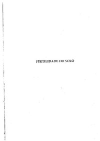 cover of the book Fertilidade do solo