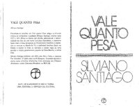 cover of the book Vale quanto pesa : ensaios sobre questões político-culturais