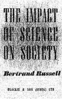 cover of the book The Impact of Science on Society