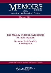 cover of the book The Maslov Index in Symplectic Banach Spaces