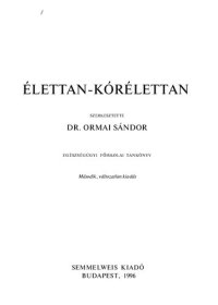 cover of the book Élettan-Kórélettan