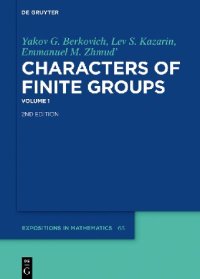 cover of the book Characters of finite groups