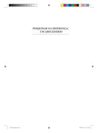 cover of the book Pesquisar na Diferença, um Abecedário