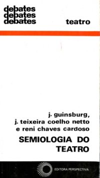 cover of the book Semiologia do Teatro