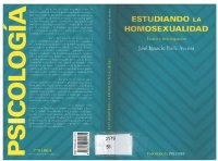 cover of the book Estudiando la homosexualidad: Teoría e investigación