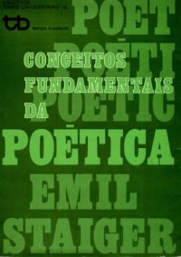 cover of the book Conceitos Fundamentais da Poética