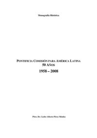 cover of the book Pontifica Comisión para América Latina.50 años 1958-2008