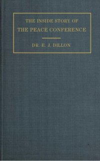 cover of the book The Inside Story of the Peace Conference