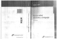 cover of the book Notas sobre derecho y lenguaje