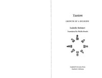 cover of the book Taoism: Growth of a Religion