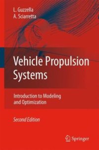 cover of the book Vehicle Propulsion Systems: Introduction to Modeling and Optimization