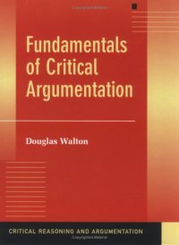 cover of the book Fundamentals of Critical Argumentation