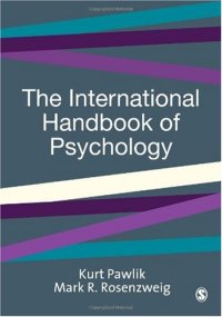 cover of the book The International Handbook of Psychology