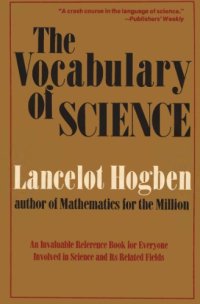 cover of the book The Vocabulary of Science