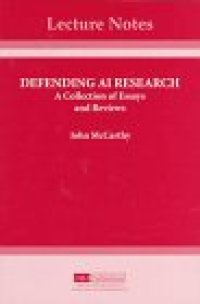 cover of the book Defending AI Research: A Collection of Essays and Reviews