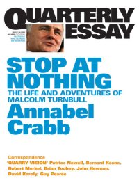 cover of the book Quarterly Essay 34 Stop at Nothing