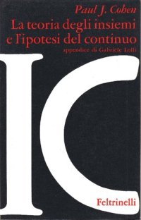 cover of the book La teoria degli insiemi e l'ipotesi del continuo