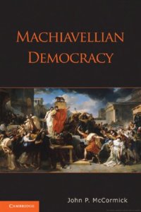 cover of the book Machiavellian Democracy