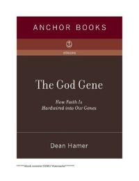 cover of the book The God Gene: How Faith Is Hardwired into Our Genes