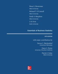 cover of the book Essentials of business statistics