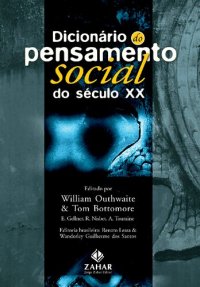 cover of the book Dicionário do pensamento social do século XX