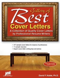 cover of the book Gallery of Best Cover Letters: a collection of quality cover letters by professional resume writers