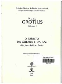 cover of the book O direito da Guerra e Paz