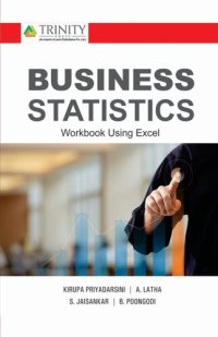 cover of the book Business statistics : workbook using Excel