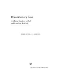 cover of the book Revolutionary Love: A Political Manifesto to Heal and Transform the World