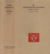 cover of the book La letteratura italiana. Storia e testi. Opere