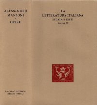 cover of the book La letteratura italiana. Storia e testi. Opere