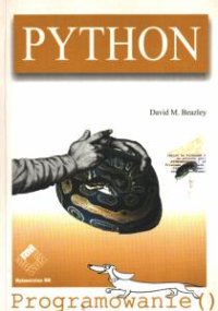 cover of the book Programowanie Python