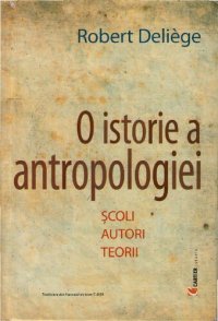 cover of the book O istorie a antropologiei