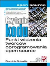 cover of the book Czytanie kodu. Punkt widzenia twórców oprogramowania open source